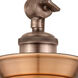 Adirondack 1 Light 8.13 inch Antique Copper Sconce Wall Light