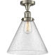 Franklin Restoration X-Large Cone 1 Light 12.00 inch Semi-Flush Mount