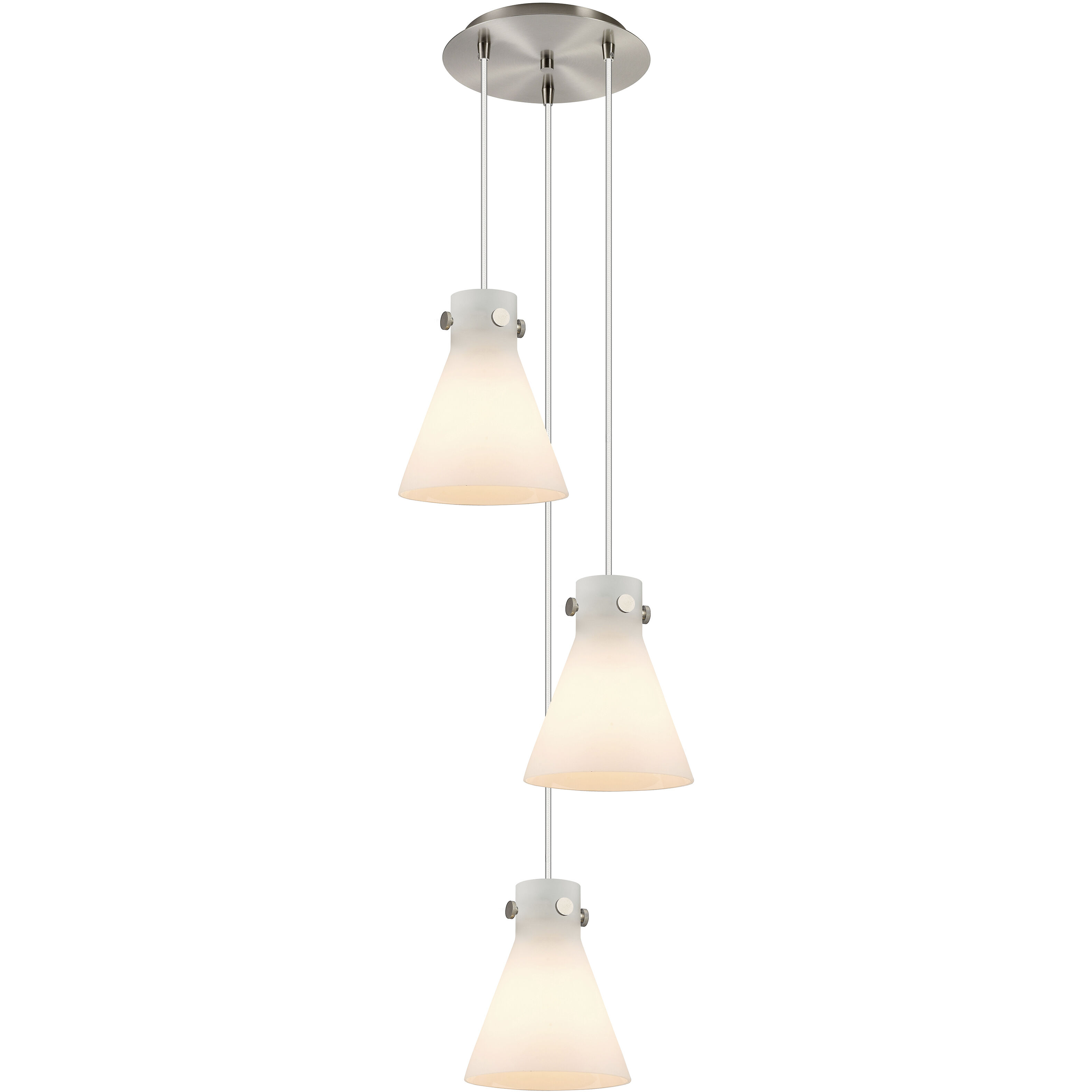 Newton Cone 3 Light 15.50 inch Pendant