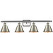 Ballston Smithfield 4 Light 36.00 inch Bathroom Vanity Light
