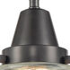 Franklin Restoration Stanton 1 Light 6 inch Matte Black Flush Mount Ceiling Light
