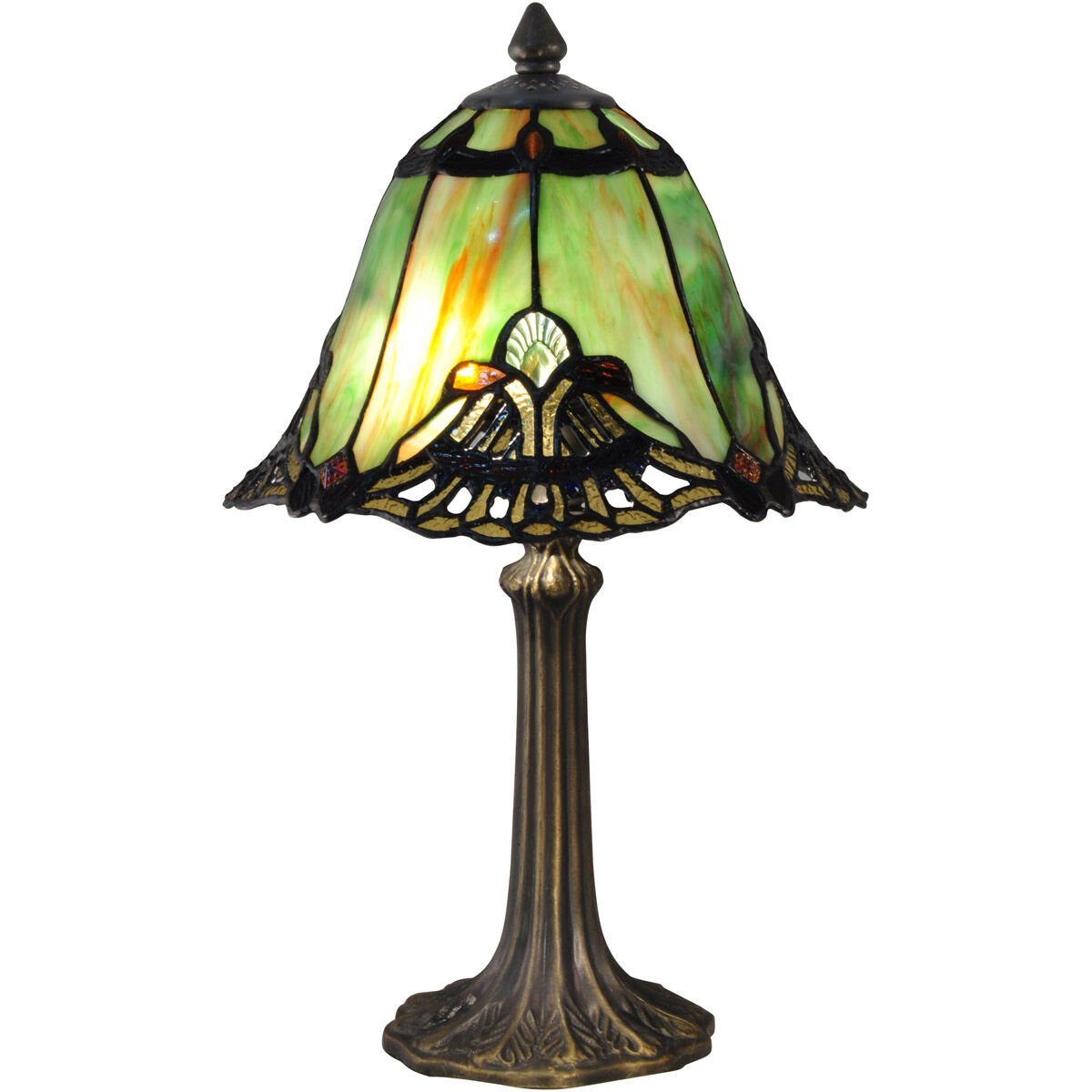 Evelyn 16 inch 60.00 watt Antique Brass Table Lamp Portable Light