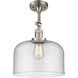 Franklin Restoration X-Large Bell 1 Light 12.00 inch Semi-Flush Mount