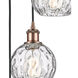 Ballston Athens Water Glass 3 Light 13 inch Antique Copper Multi-Pendant Ceiling Light