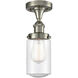 Dover 1 Light 6.50 inch Semi-Flush Mount