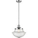Franklin Restoration Oxford LED 12 inch Polished Chrome Mini Pendant Ceiling Light in Seedy, Franklin Restoration