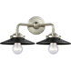 Nouveau Railroad 2 Light 16.00 inch Bathroom Vanity Light