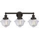Oxford 3 Light 24.5 inch Oil Rubbed Bronze Bath Vanity Light Wall Light