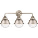 Nouveau 2 Hampden 3 Light 25.25 inch Bathroom Vanity Light