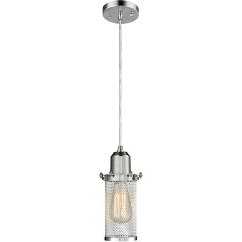 Austere Quincy Hall 1 Light 5 inch Polished Chrome Mini Pendant Ceiling Light, Austere