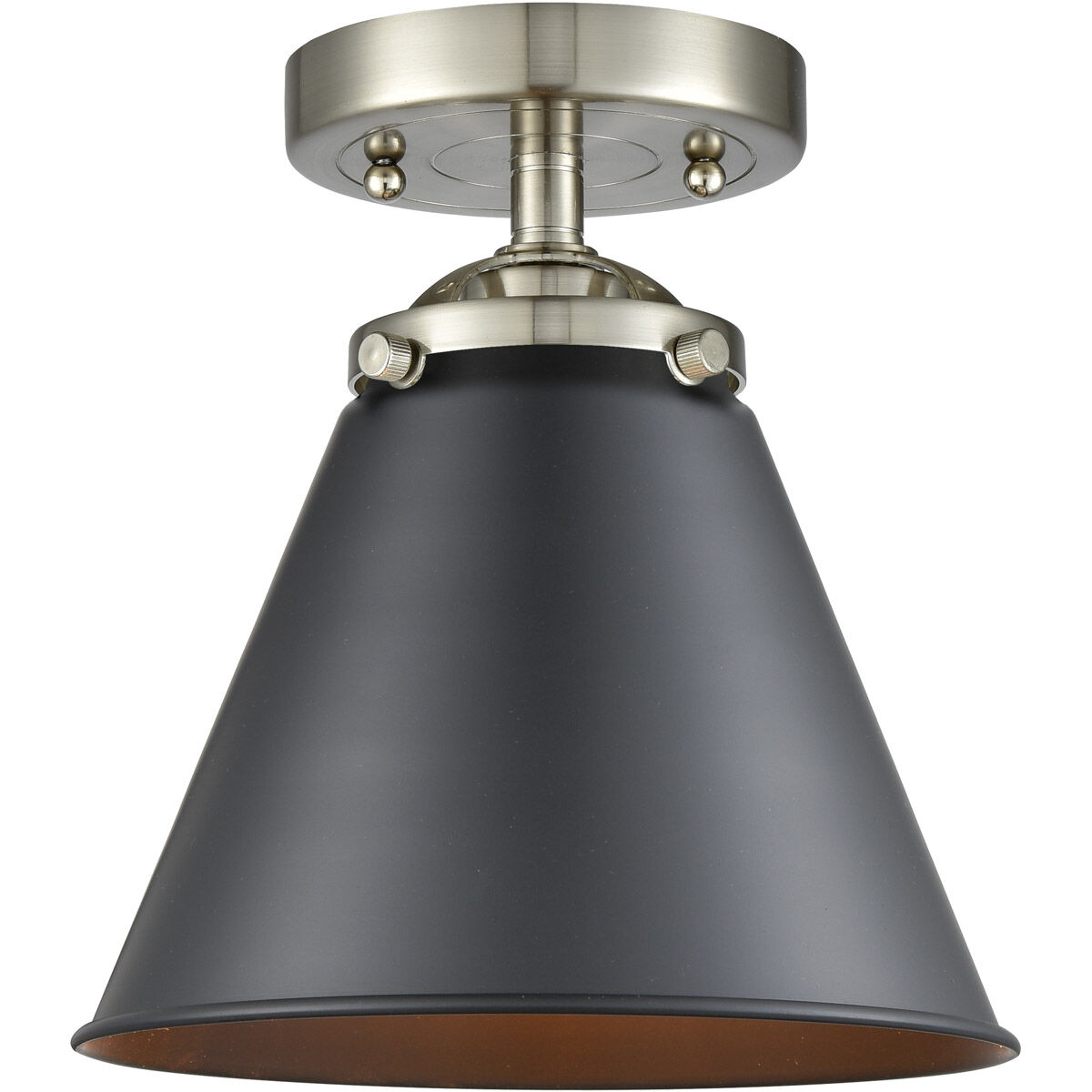 Nouveau Appalachian 1 Light 8.00 inch Semi-Flush Mount