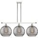 Ballston Athens Deco Swirl 3 Light 38.50 inch Island Light
