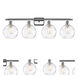 Ballston Athens Water Glass LED 36 inch Polished Chrome Bath Vanity Light Wall Light