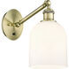 Ballston Bella 1 Light 5.5 inch Antique Brass Sconce Wall Light