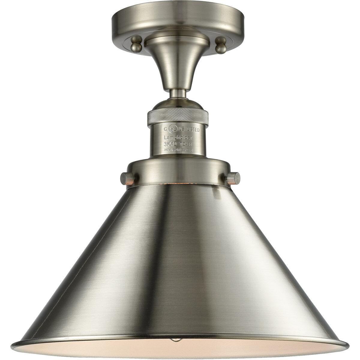Franklin Restoration Briarcliff 1 Light 10.00 inch Semi-Flush Mount
