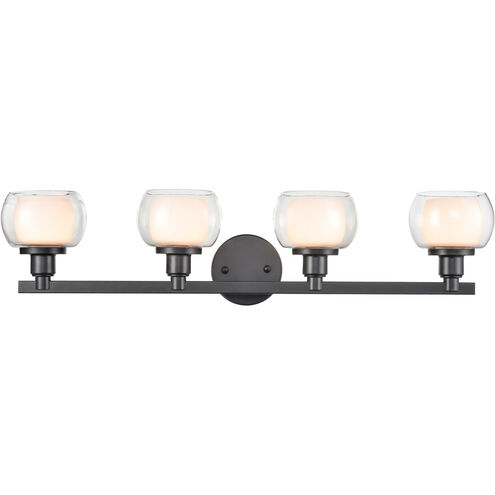 Cairo LED 30.75 inch Matte Black Bath Vanity Light Wall Light