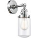 Franklin Restoration Dover LED 5 inch Polished Chrome Sconce Wall Light, Franklin Restoration