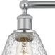 Edison Cindyrella 3 Light 24 inch Polished Chrome Bath Vanity Light Wall Light in Seedy Glass