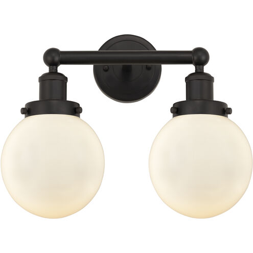 Beacon 2 Light 15.5 inch Oil Rubbed Bronze Bath Vanity Light Wall Light