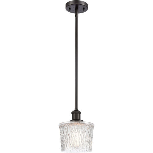 Ballston Niagra 1 Light 7 inch Oil Rubbed Bronze Pendant Ceiling Light, Ballston