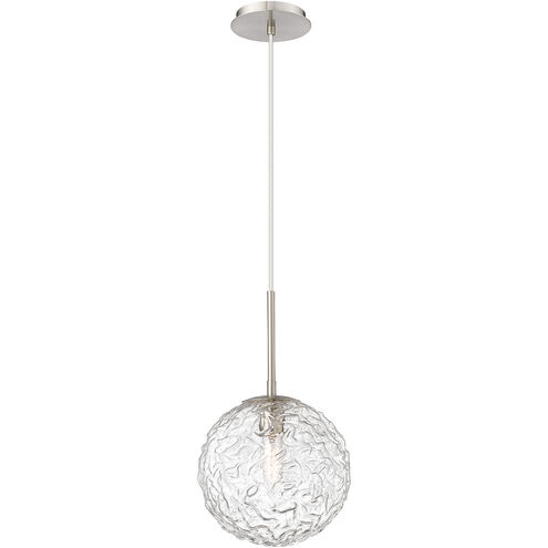 Barrington 1 Light 10 inch Satin Nickel Mini Pendant Ceiling Light