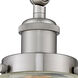 Franklin Restoration Stanton LED 6 inch Brushed Satin Nickel Sconce Wall Light