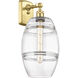 Ballston Vaz 1 Light 8 inch Satin Gold Sconce Wall Light