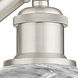 Ballston Athens Deco Swirl LED 6 inch Brushed Satin Nickel Sconce Wall Light