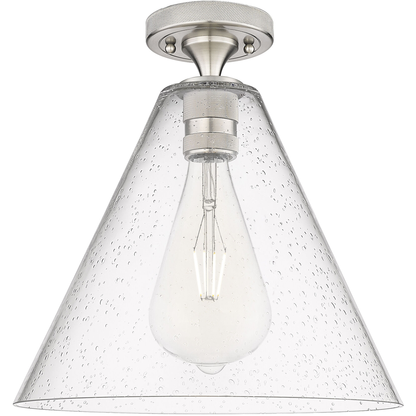 Crown Point 1 Light 12.00 inch Flush Mount