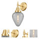 Caden 1 Light 7 inch Satin Gold Sconce Wall Light