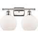 Ballston Athens 2 Light 18 inch Polished Nickel Bath Vanity Light Wall Light