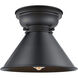 Aditi Briarcliff 1 Light 10 inch Matte Black Flush Mount Ceiling Light, Aditi