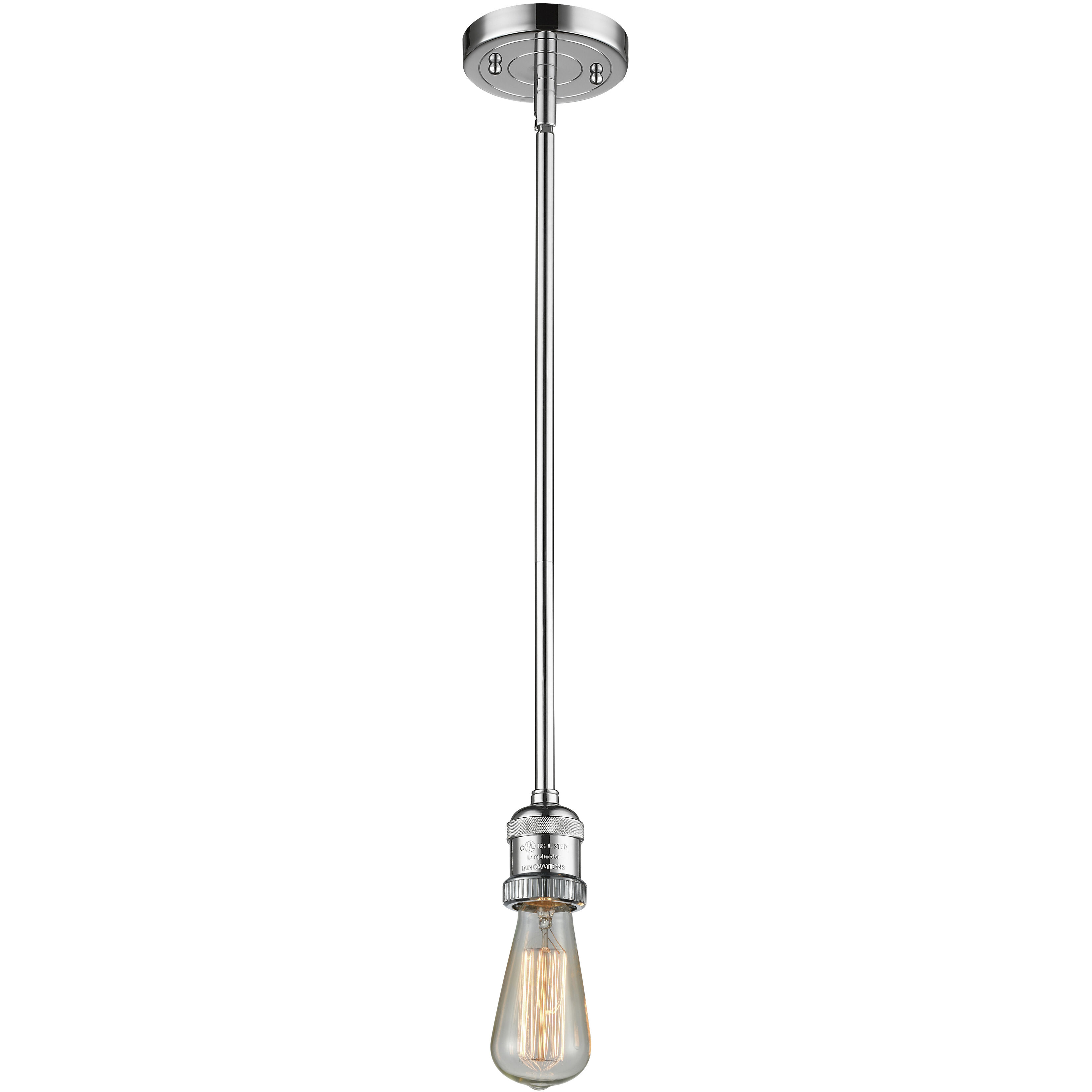 Franklin Restoration Oxford LED 12 inch Polished Chrome Mini Pendant Ceiling Light in Seedy, Franklin Restoration