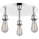 Ballston 3 Light 11.75 inch Polished Chrome Flush Mount Ceiling Light