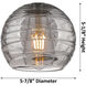 Ballston Athens Deco Swirl 3 Light 13 inch Oil Rubbed Bronze Multi-Pendant Ceiling Light