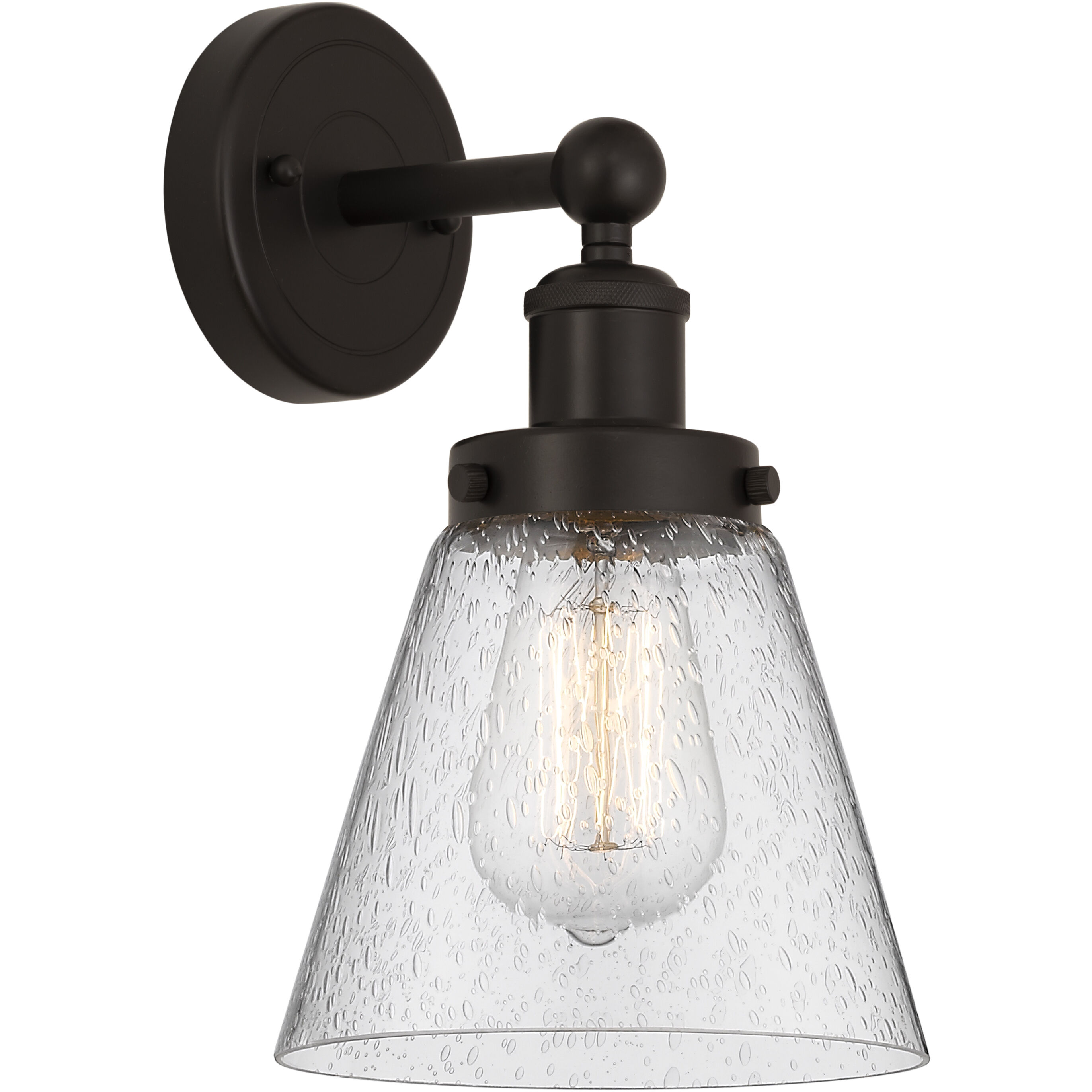 Cone 1 Light 6.5 inch Oil Rubbed Bronze Sconce Wall Light