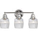Aditi Colton 3 Light 21.5 inch Polished Chrome Bath Vanity Light Wall Light, Aditi