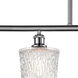 Ballston Niagra 4 Light 48 inch Brushed Satin Nickel Island Light Ceiling Light, Ballston