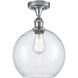 Edison Athens 1 Light 10.00 inch Semi-Flush Mount