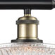 Ballston Niagra 2 Light 16 inch Black Antique Brass Bath Vanity Light Wall Light, Ballston