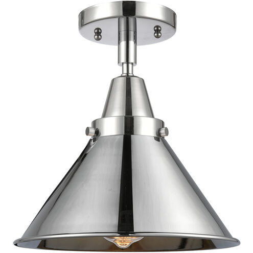 Franklin Restoration Briarcliff 1 Light 10 inch Polished Chrome Flush Mount Ceiling Light