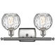 Ballston Athens Water Glass LED 16 inch Brushed Satin Nickel Bath Vanity Light Wall Light
