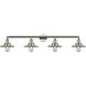 Franklin Restoration Railroad LED 44 inch Polished Nickel Bath Vanity Light Wall Light, Franklin Restoration