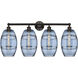Edison Vaz 4 Light 35 inch Oil Rubbed Bronze Bath Vanity Light Wall Light