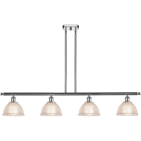 Ballston Arietta LED 48 inch Polished Chrome Island Light Ceiling Light, Ballston