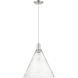 Arcadia Berkshire Glass 1 Light 16.00 inch Mini Pendant