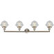 Franklin Restoration Small Oxford 4 Light 46.00 inch Bathroom Vanity Light