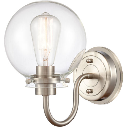 Olivia LED 6.38 inch Satin Nickel Bath Vanity Light Wall Light