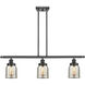 Small Bell LED 36 inch Matte Black Island Light Ceiling Light, Ballston