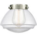 Nouveau 2 Olean 1 Light 6.75 inch Antique Copper Mini Pendant Ceiling Light in Incandescent, Clear